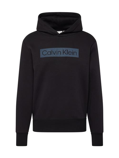 Calvin Klein Sweatshirt  røgblå / sort