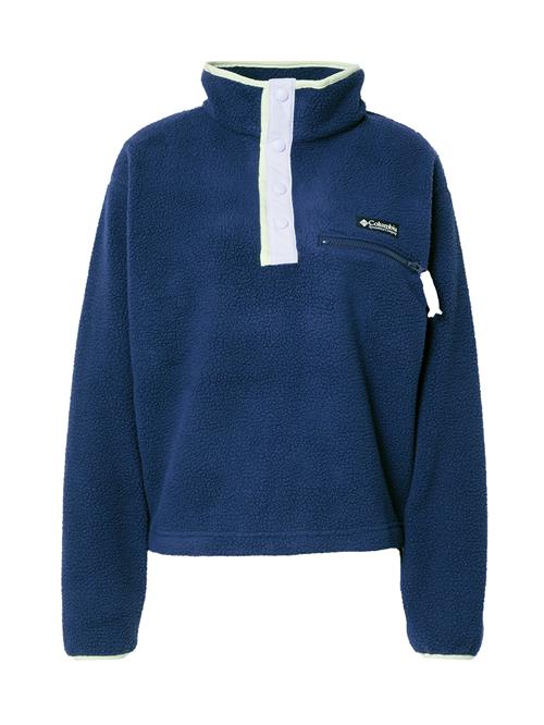 COLUMBIA Sportspullover 'Helvetia II'  navy / mint / hvid