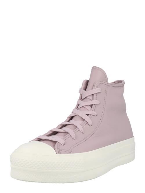 Se CONVERSE Sneaker high 'Chuck Taylor All Star Lift'  lilla / offwhite ved About You