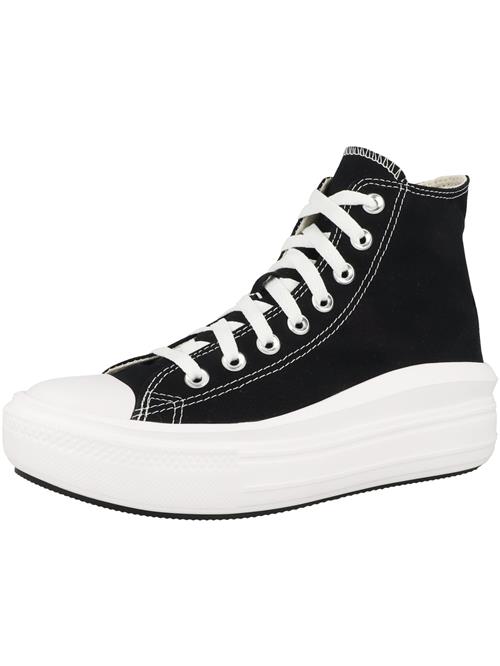 CONVERSE Sneaker high 'CHUCK TAYLOR ALL STAR MOVE HI'  sort / hvid