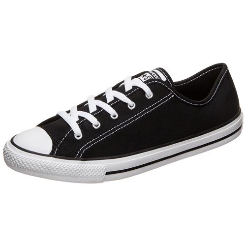 Se CONVERSE Sneaker low 'All Star Dainty'  sort / hvid ved About You