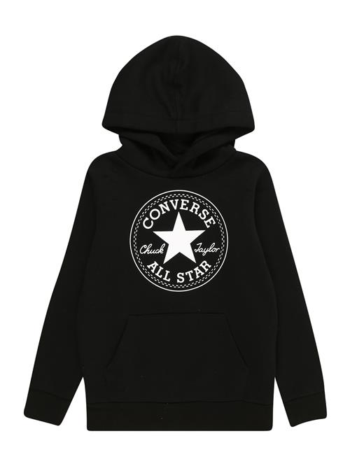 Se CONVERSE Sweatshirt  sort / hvid ved About You