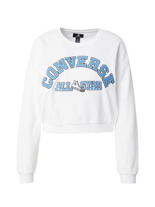 CONVERSE Sweatshirt 'HERITAGE'  marin / lyseblå / hvid