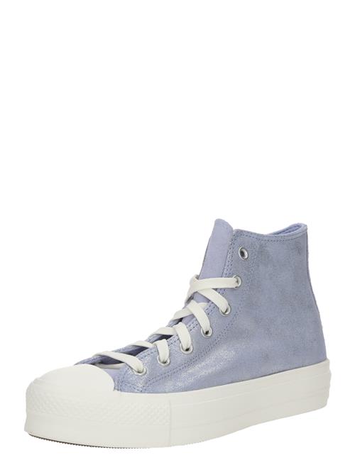 Se CONVERSE Sneaker high 'CHUCK TAYLOR ALL STAR LIFT'  lyselilla / hvid ved About You