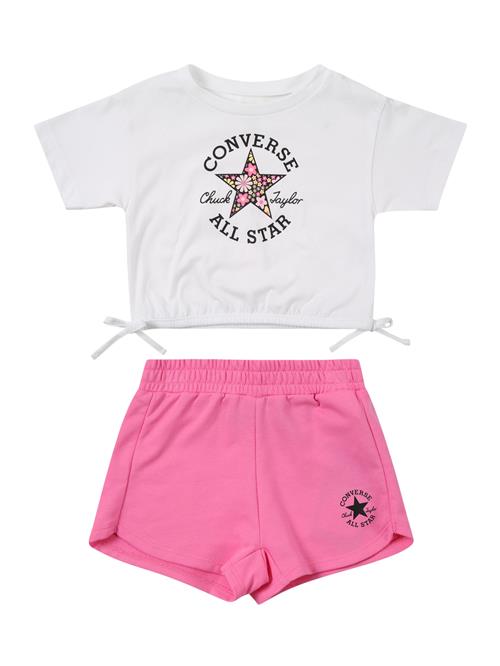 CONVERSE Sæt  pastelgul / lys pink / sort / hvid