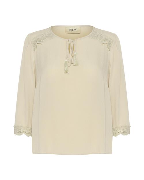 Se Cream Bluse 'Bea'  lysegrå ved About You