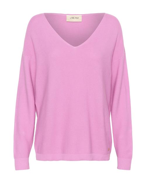 Se Cream Pullover  lys pink ved About You