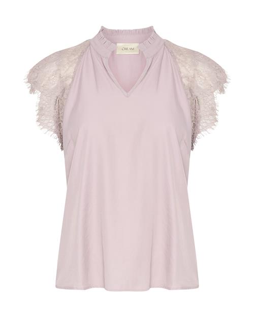 Cream Bluse 'Nola'  lys pink