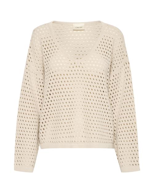 Se Cream Pullover 'Wilow'  beige ved About You