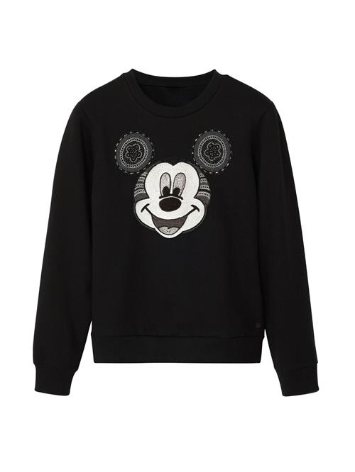 Desigual Sweatshirt  grå / sort / hvid