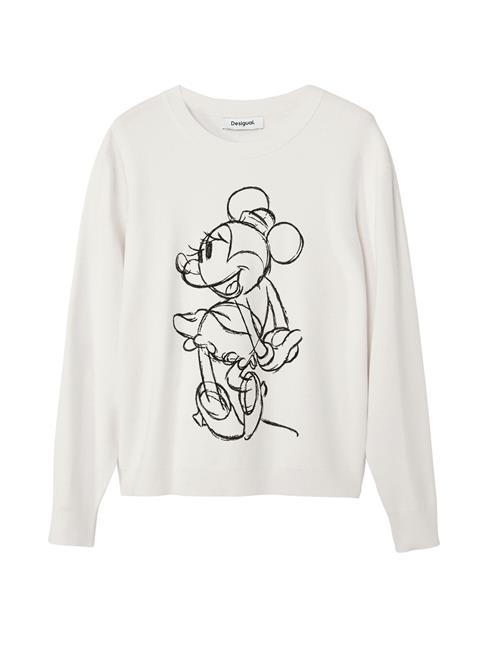 Se Desigual Pullover 'Minnie Mouse'  sort / hvid ved About You