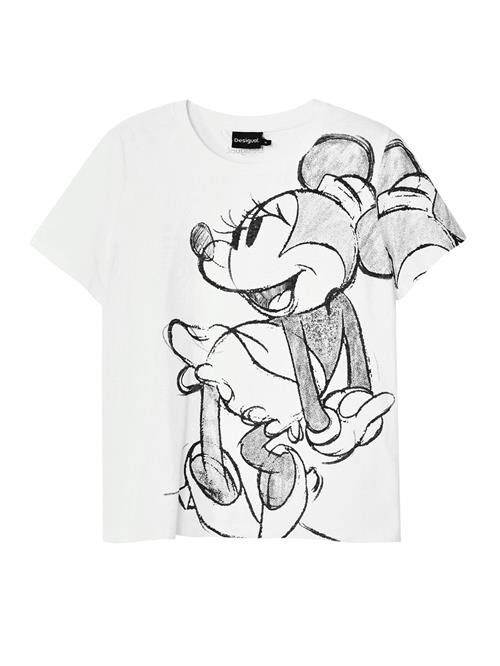 Se Desigual Shirts 'Minnie Mouse'  sort / hvid ved About You