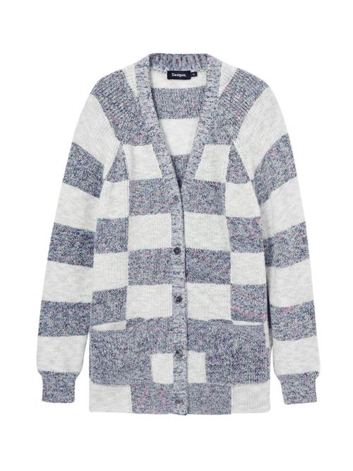 Desigual Cardigan  grå-meleret / hvid