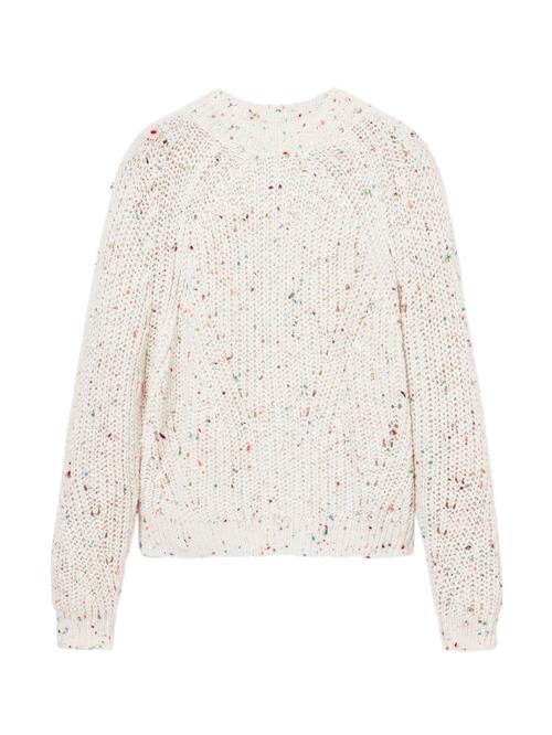 Se Desigual Pullover  carminrød / hvid ved About You