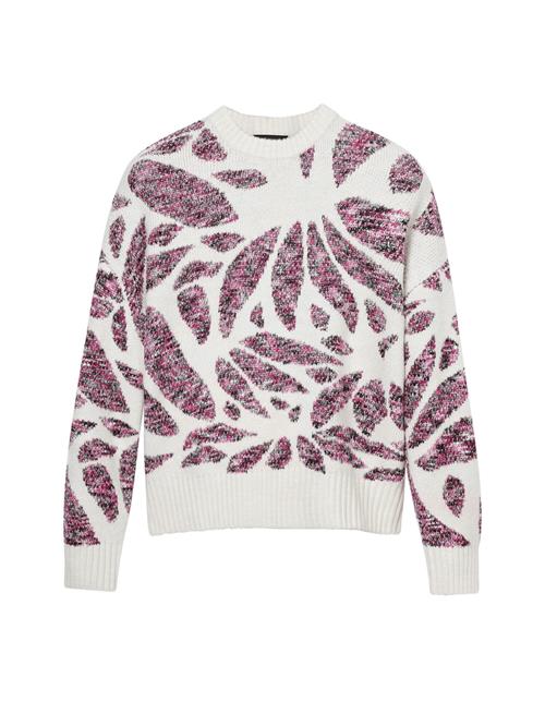 Se Desigual Pullover  rød / sort / hvid ved About You