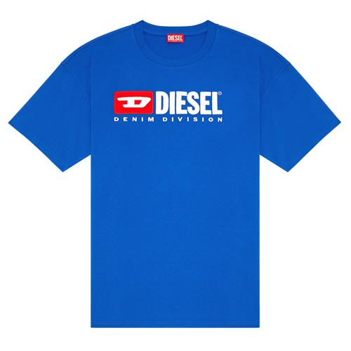 DIESEL Bluser & t-shirts  blå / blodrød / hvid