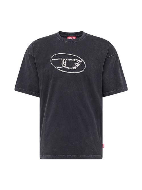 DIESEL Bluser & t-shirts 'T-BOXT-Q22'  sort / black denim / offwhite