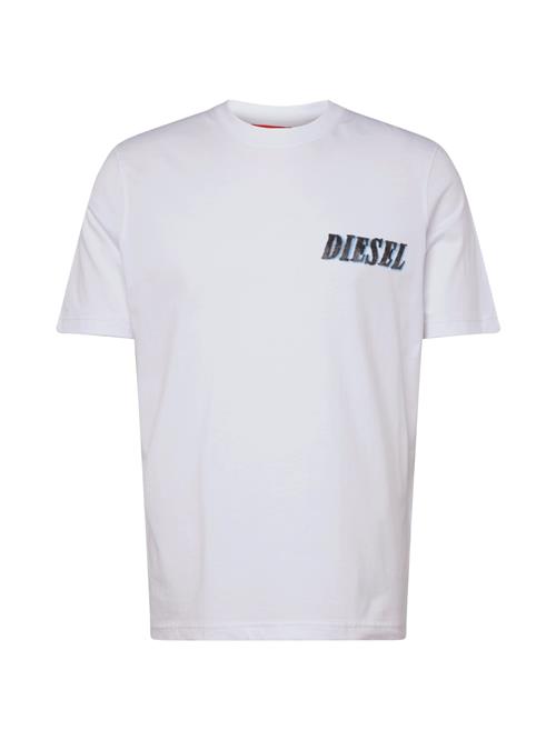 DIESEL Bluser & t-shirts 'T-ADJUST-K12'  lyseblå / sort / hvid