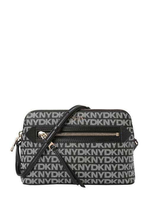 Se DKNY Skuldertaske 'Bryant Ave'  sort / hvid ved About You