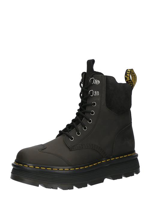 Se Dr. Martens Snørestøvler 'ZebZag 8 Tie'  gul / sort ved About You