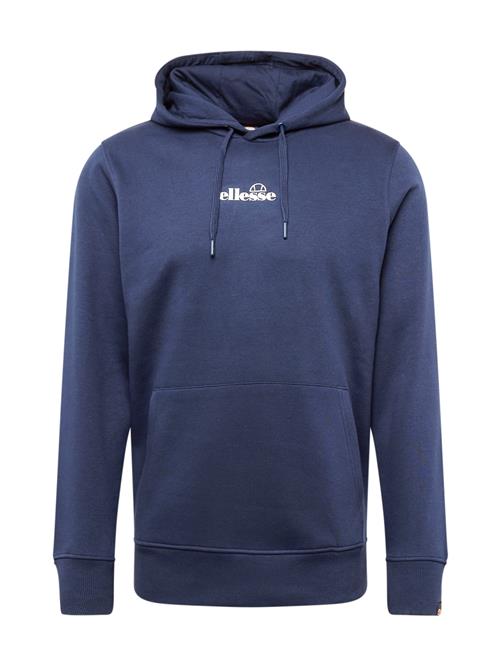 ELLESSE Sweatshirt 'Pershuta Oh'  mørkeblå / hvid