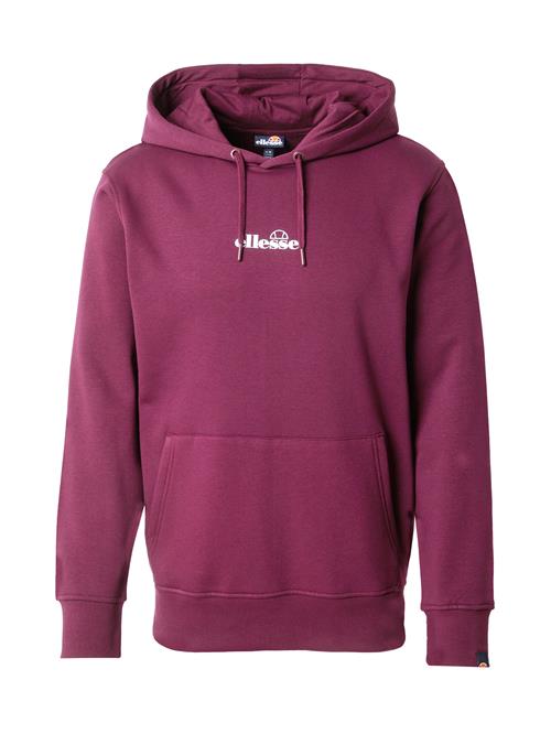 ELLESSE Sweatshirt 'Pershuta Oh'  burgunder / hvid