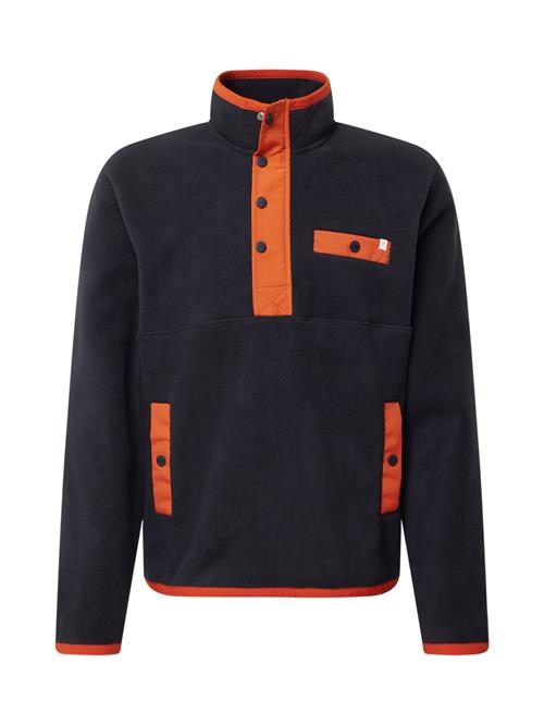 Se FARAH Pullover 'LAMINI'  navy / orange / hvid ved About You