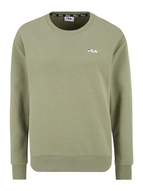 Se FILA Sweatshirt 'BANTIN'  khaki / rød / hvid ved About You