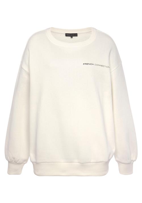 Se FRENCH CONNECTION Sweatshirt  sort / offwhite ved About You