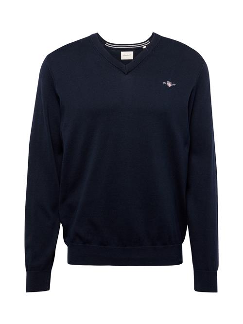 Se GANT Pullover 'Classic'  marin / rød / hvid ved About You