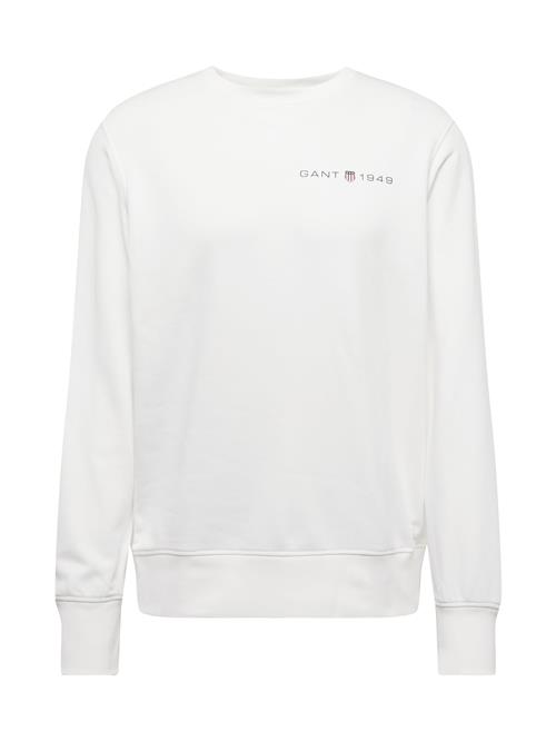 GANT Sweatshirt  hvid