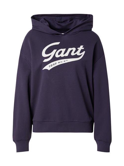 GANT Sweatshirt  indigo / hvid