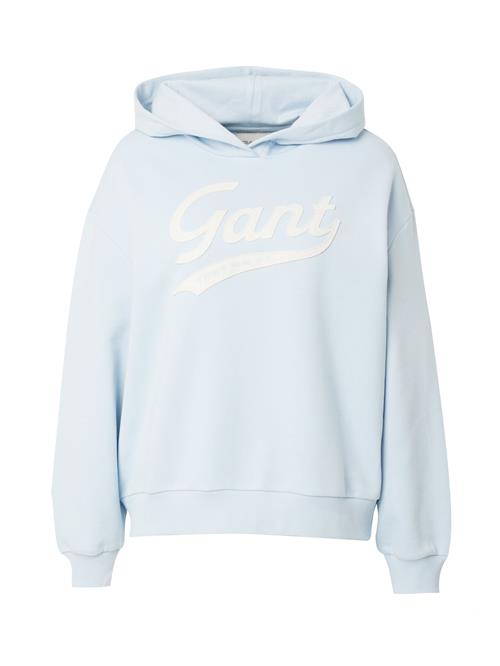 Se GANT Sweatshirt  pastelblå / hvid ved About You