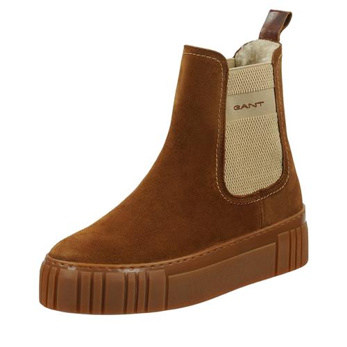 GANT Chelsea Boots 'Snowmont'  creme / cognac