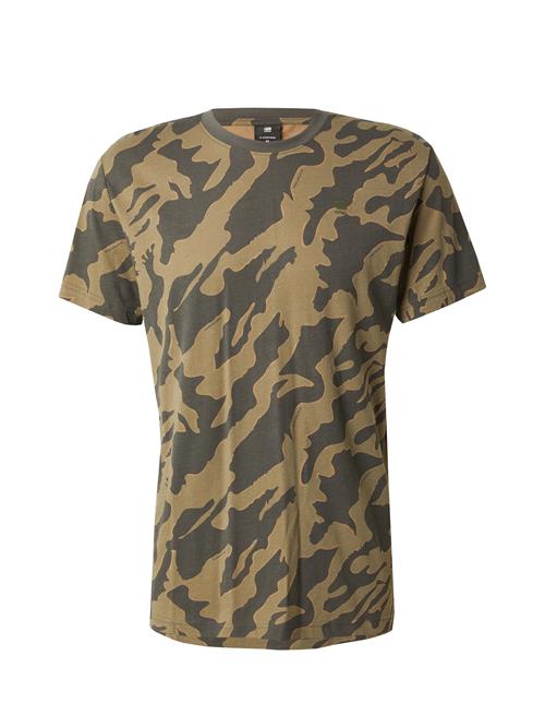 G-STAR Bluser & t-shirts 'Island'  lysebrun / khaki / oliven