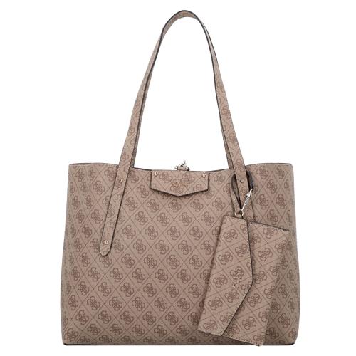 GUESS Shopper 'Eco Brenton'  lysebeige / mørkebeige