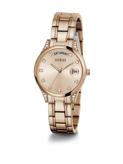 GUESS Analogt ur ' MINI AURA '  rosa guld