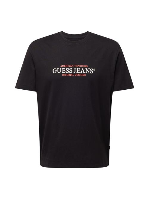 GUESS JEANS Bluser & t-shirts  rød / sort / hvid