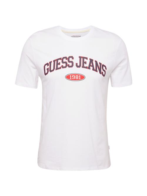 GUESS JEANS Bluser & t-shirts  rød / sort / hvid