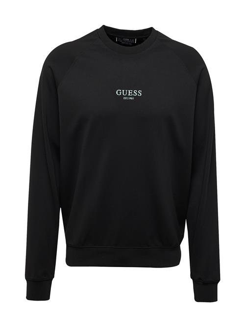 GUESS Sweatshirt  lyseblå / pink / sort