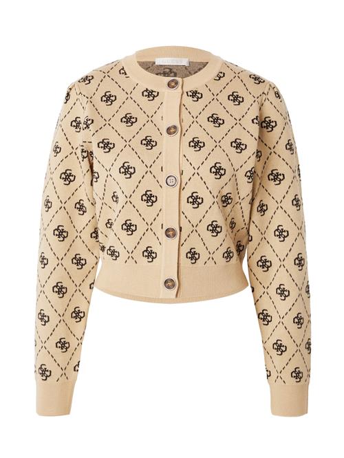 Se GUESS Cardigan 'SARAH'  beige / sort ved About You