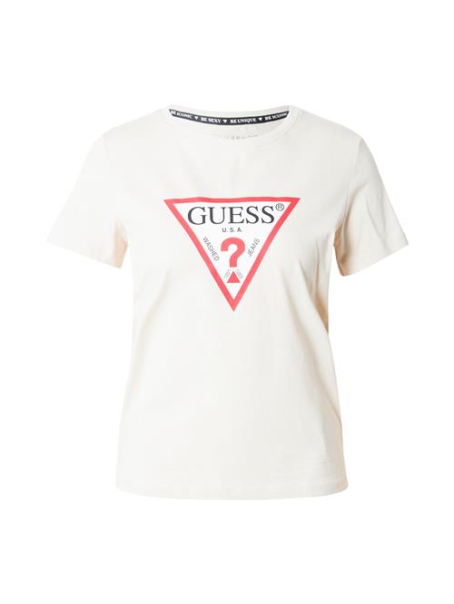 Se GUESS Shirts  lysebeige / rød / sort / hvid ved About You