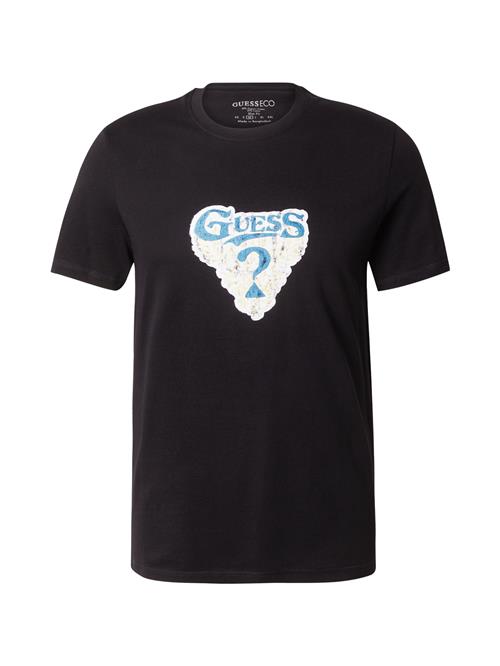 GUESS Bluser & t-shirts  blå / sort / hvid