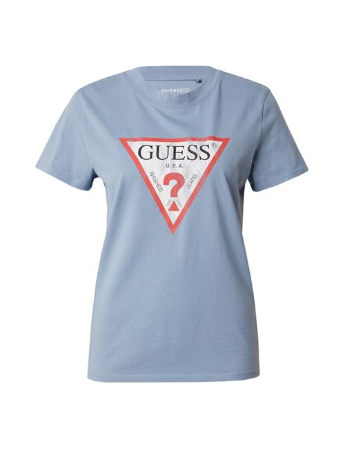 GUESS Shirts 'CLASSIC'  lyseblå / sort / hvid