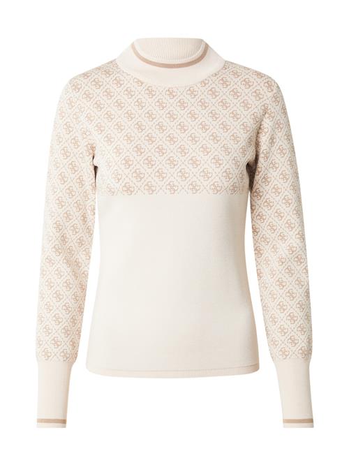 Se GUESS Pullover 'LISE'  creme / camel ved About You