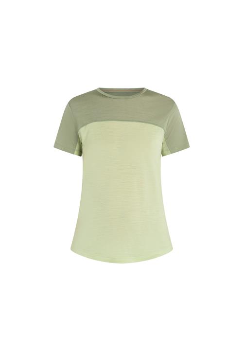 ICEBREAKER Funktionsbluse 'Sphere III'  khaki / pastelgrøn