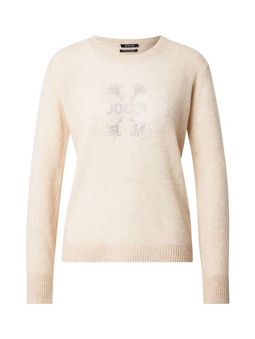 JOOP! Pullover  beige / sølv