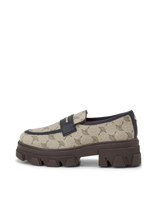 Se JOOP! Slipper 'Marzzolino Camy'  beige / mudderfarvet / sort ved About You