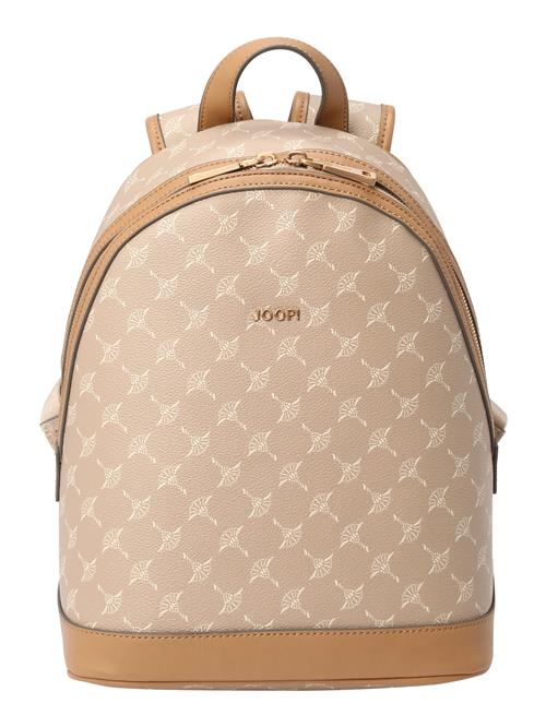 Se JOOP! Rygsæk 'Cortina 1.0 Enrica'  beige / sand / hvid ved About You