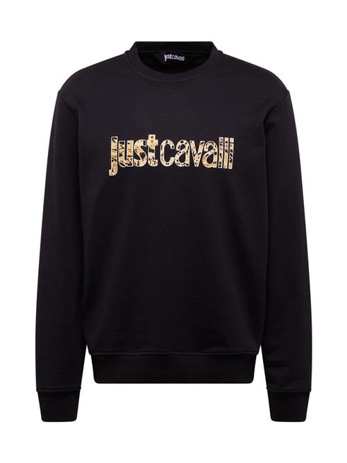 Just Cavalli Sweatshirt 'ISTITUTIONAL'  gul / sort